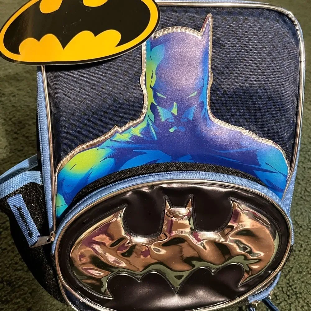Warner Bros. Batman Blue and Black Kids Backpack